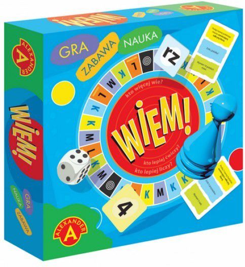 Alexander Gra planszowa Wiem! (1767)