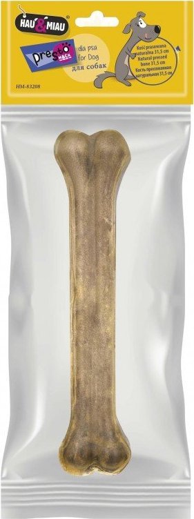 Hau&Miau KOŚĆ PRASOWANA, 31,5 cm ,1szt/op , 320 g/op, 48 op/karton