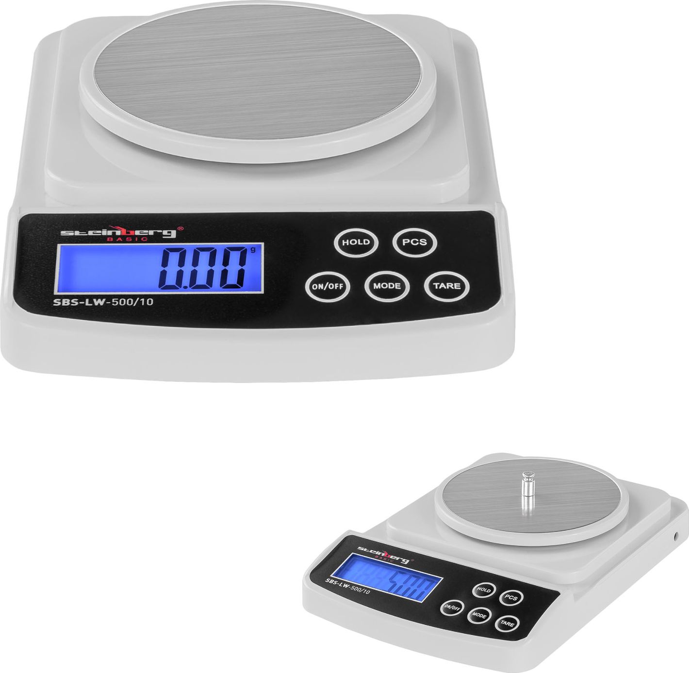 Steinberg Waga precyzyjna laboratoryjna SBS-LW-500/10 do 600g / 0,01g