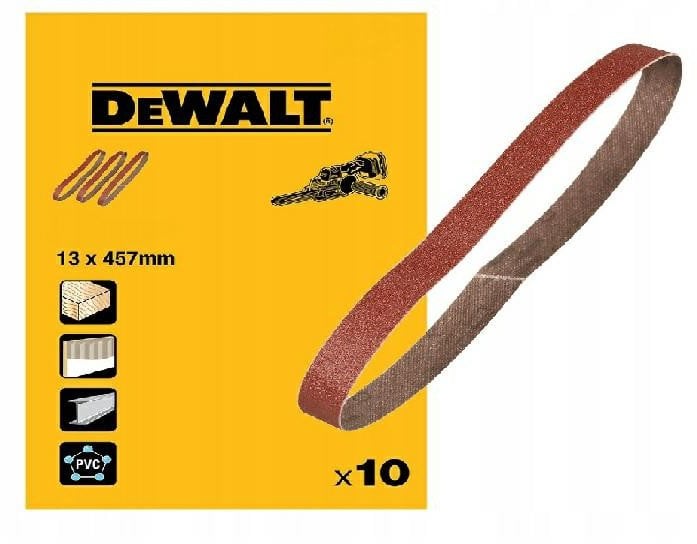 Dewalt Materiały ścierne i polerskie 13x457mm P120 DCM200