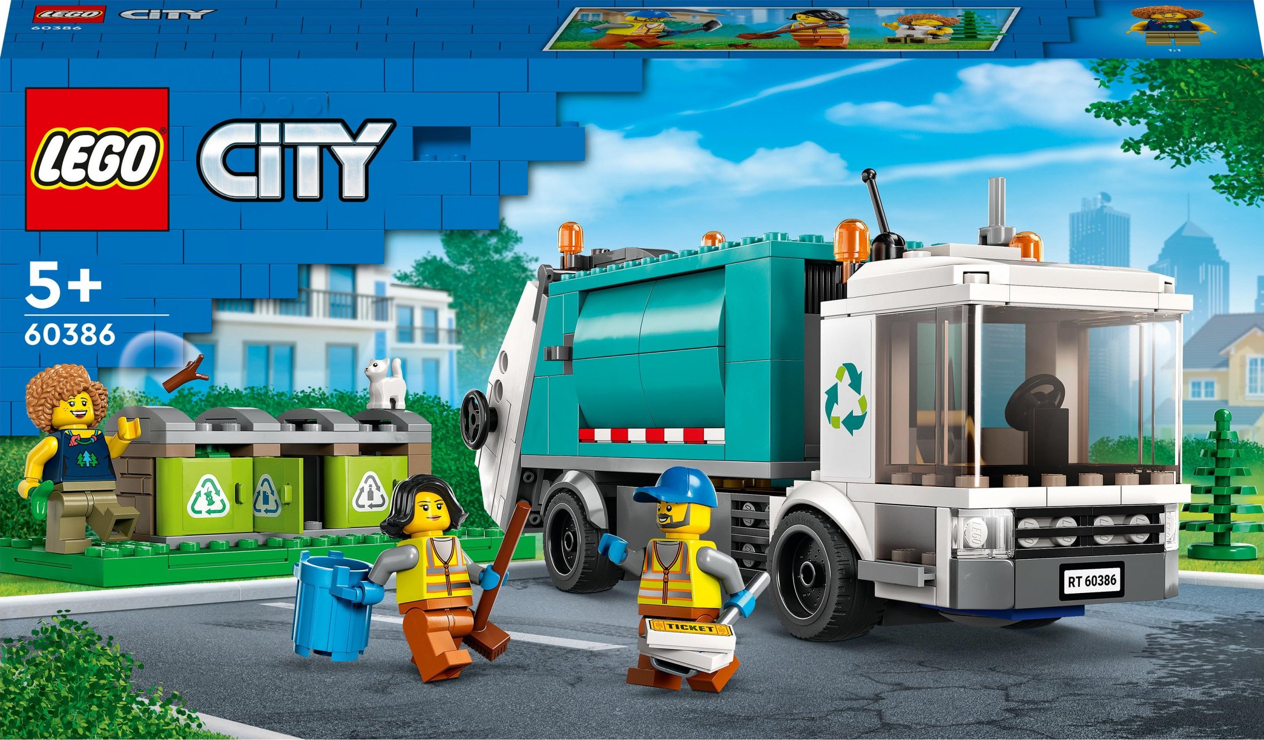 LEGO City Ciężarówka recyklingowa (60386)