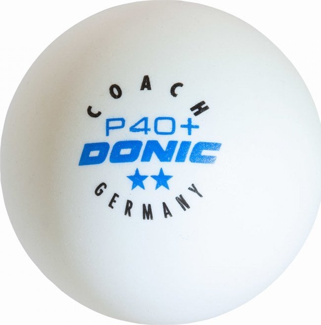 Donic Table tennis ball DONIC P40+ Coach 2 star 120 pcs White