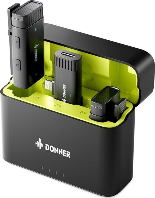 DONNER VPM10 - Mikrofon bezprzewodowy typu Wireless dla urządzeń iOS