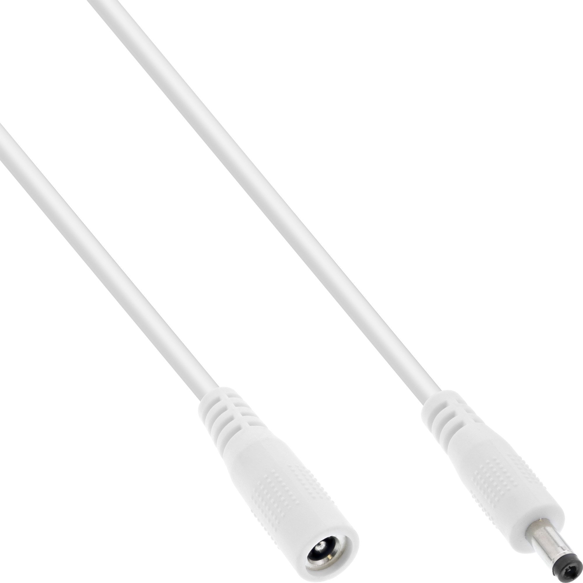Zdjęcia - Kabel InLine  zasilający  ® DC extension cable, DC plug male/female 4. 