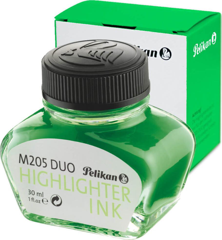 Pelikan Atrament pióra M205 fluorescencyjny zielony 30 ml