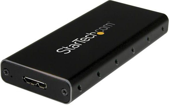 Kieszeń StarTech M.2, USB-C, Czarny (SM21BMU31C3)