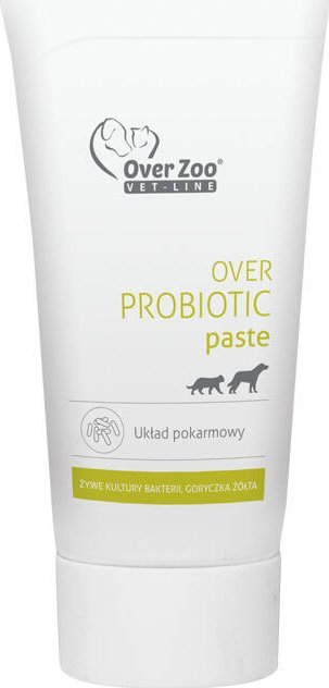 Over Zoo Over Probiotic Paste Pasta wspierająca odporność dla psów i kotów 50 g