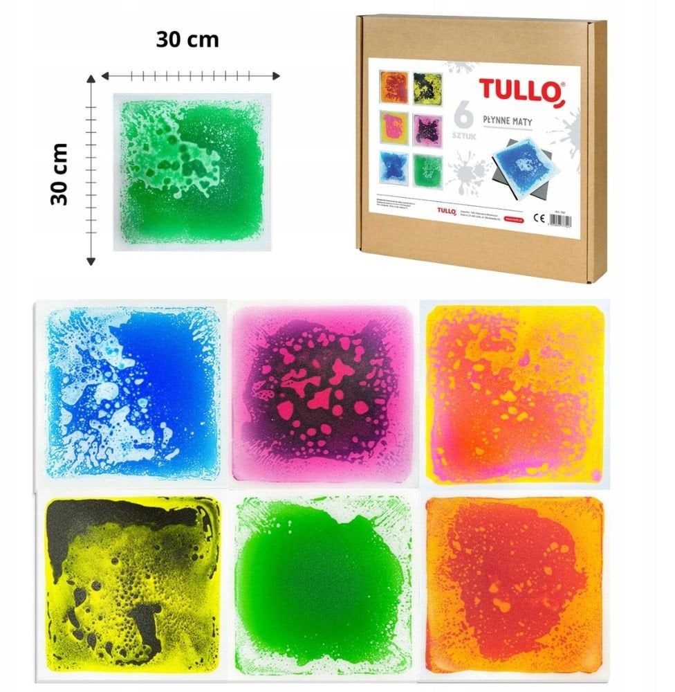 Tullo Ścieżka sensoryczna 30x30cm 6szt
