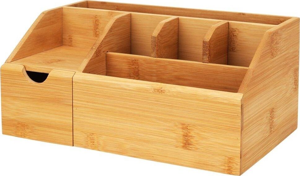 Eleganza Organizer na kosmetyki bambusowy, 24 x 15 x 11 cm