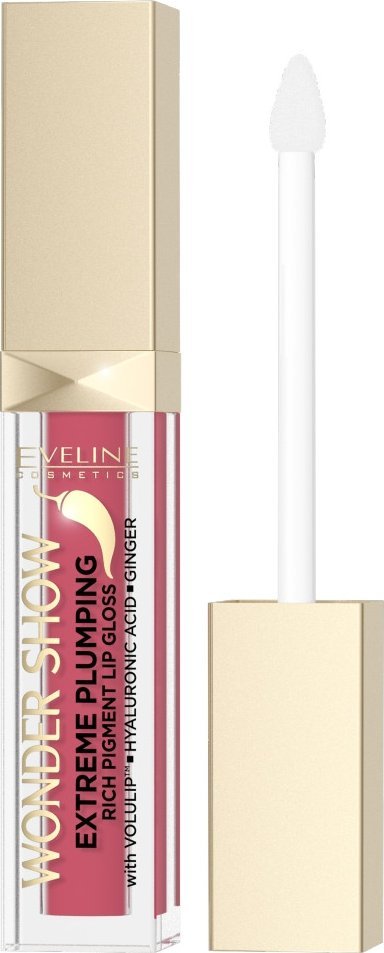 Eveline Cosmetics Wonder Show błyszczyk zwiększający objętość ust 05 Vibrant Red 6.8ml