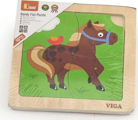 Viga 51312 Puzzle na podkładce - Konik