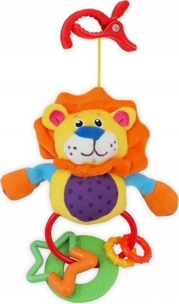 Baby Mix 14316 ZABAWKA Z GRZECHOTKĄ LEW