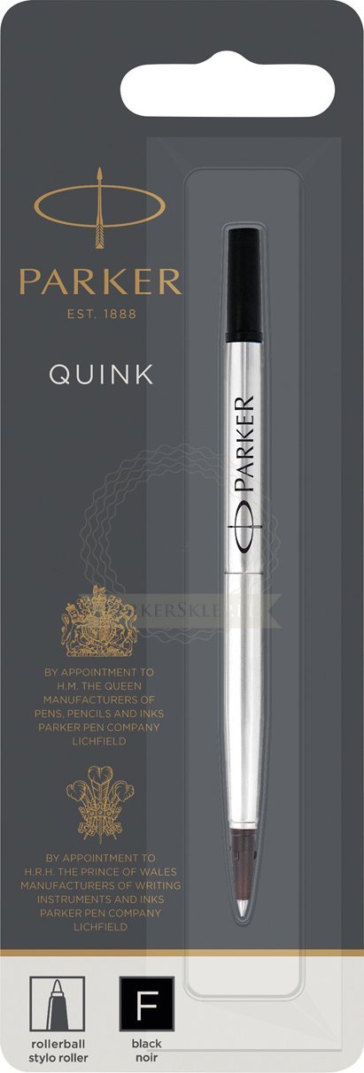Parker WKŁAD DO PIÓR KULKOWYCH PARKER F CZARNY -