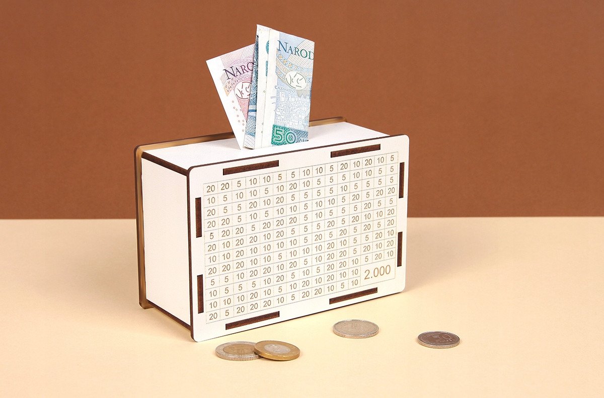 Cresco Skarbonka wykreślanka 2000 złotych