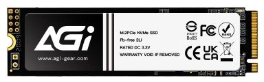 Dysk SSD AGI Technology AI298 512GB M.2 2280 PCI-E x4 Gen3 NVMe (AGI512GIMAI298)
