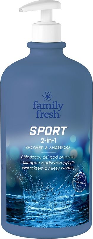 Family Fresh FAMILY FRESH_Sport 2in1 Shower Gel żel pod prysznic 1000ml