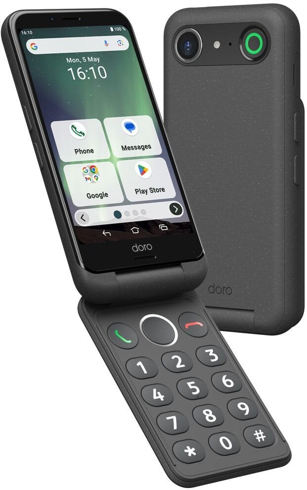 Doro Aurora A20 WCS graphit (mit Wireless Charger)