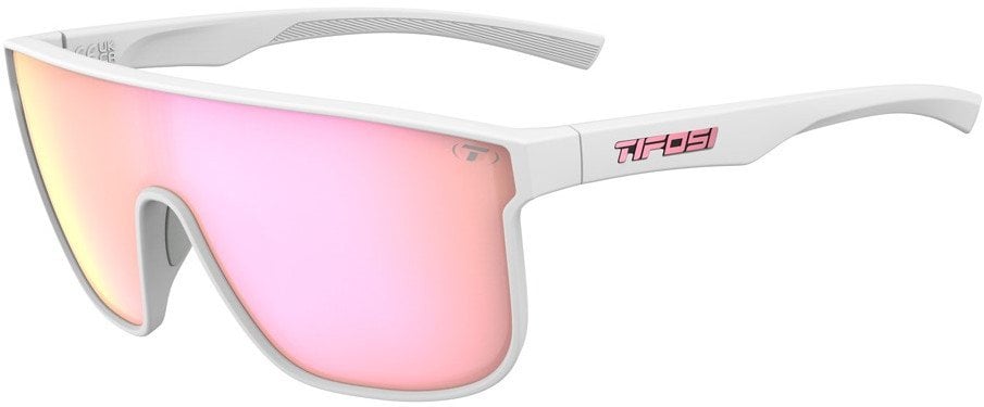 TIFOSI Okulary SANCTUM XL matte white (1 szkło Pink Mirror xx% transmisji światła)