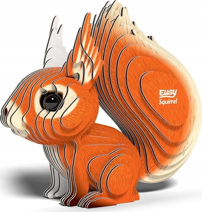 Fat Brain Toys Wiewiórka Pospolita Eugy. Eko* Układanka 3D