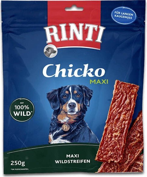 Rinti RINTI- Snaks Chicko MAXI 250g dziczyzna