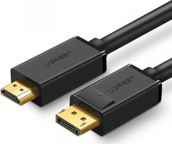 Kabel Ugreen DisplayPort - DisplayPort 1m czarny (UGR426BLK)