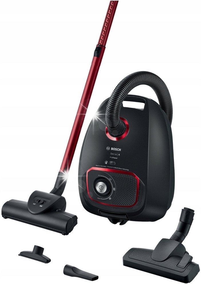 Odkurzacz Bosch Odkurzacz workowy Bosch Serie 4 BGB41POW1 850W HEPA Regulacja mocy ssania