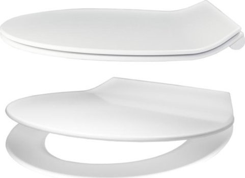 Deska sedesowa PSB Deska sedesowa wolnoopadająca do WC biała Formic