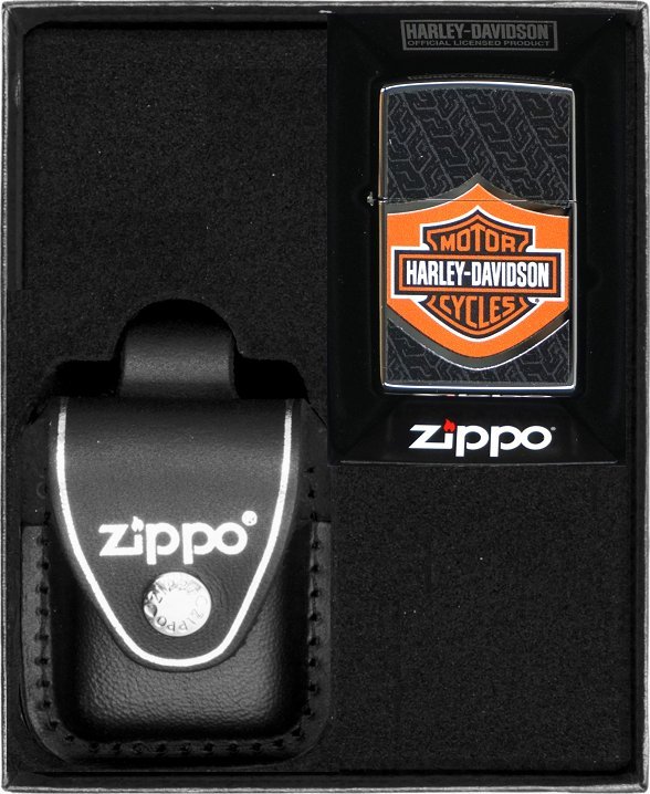 Zippo Zestaw ZIPPO Zapalniczka HARLEY DAVIDSON 4 No3