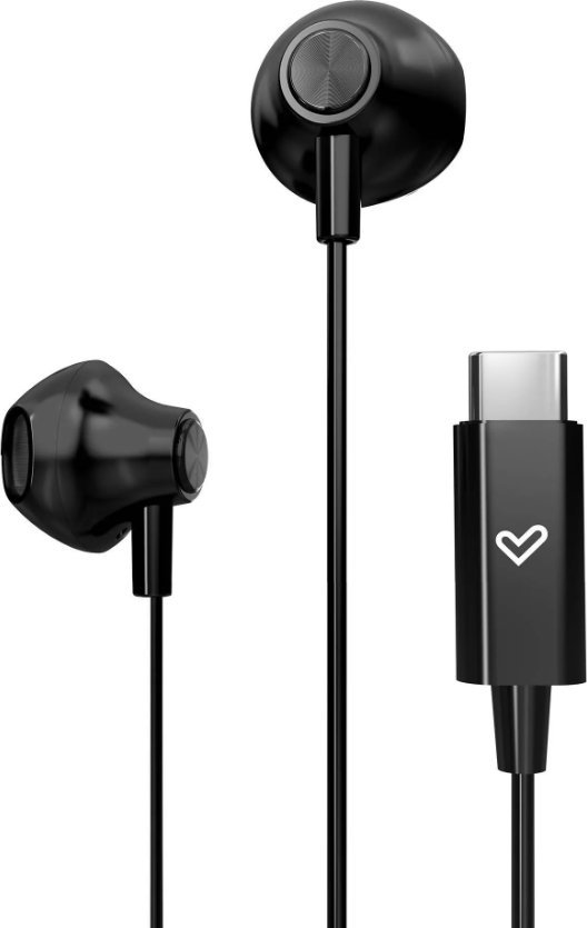 Słuchawki Energy Sistem EasyPods Słuchawki Przewodowa Douszny Muzyka/dzień powszedni USB Type-C Czarny