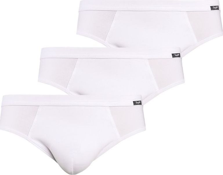 Teyli Wielopak slipów męskich Toni biały Biały 3XL