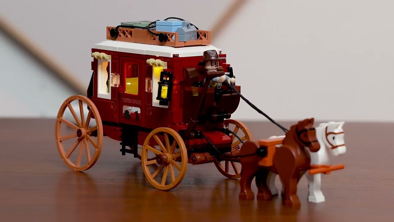 Lumibricks Western Postkutsche