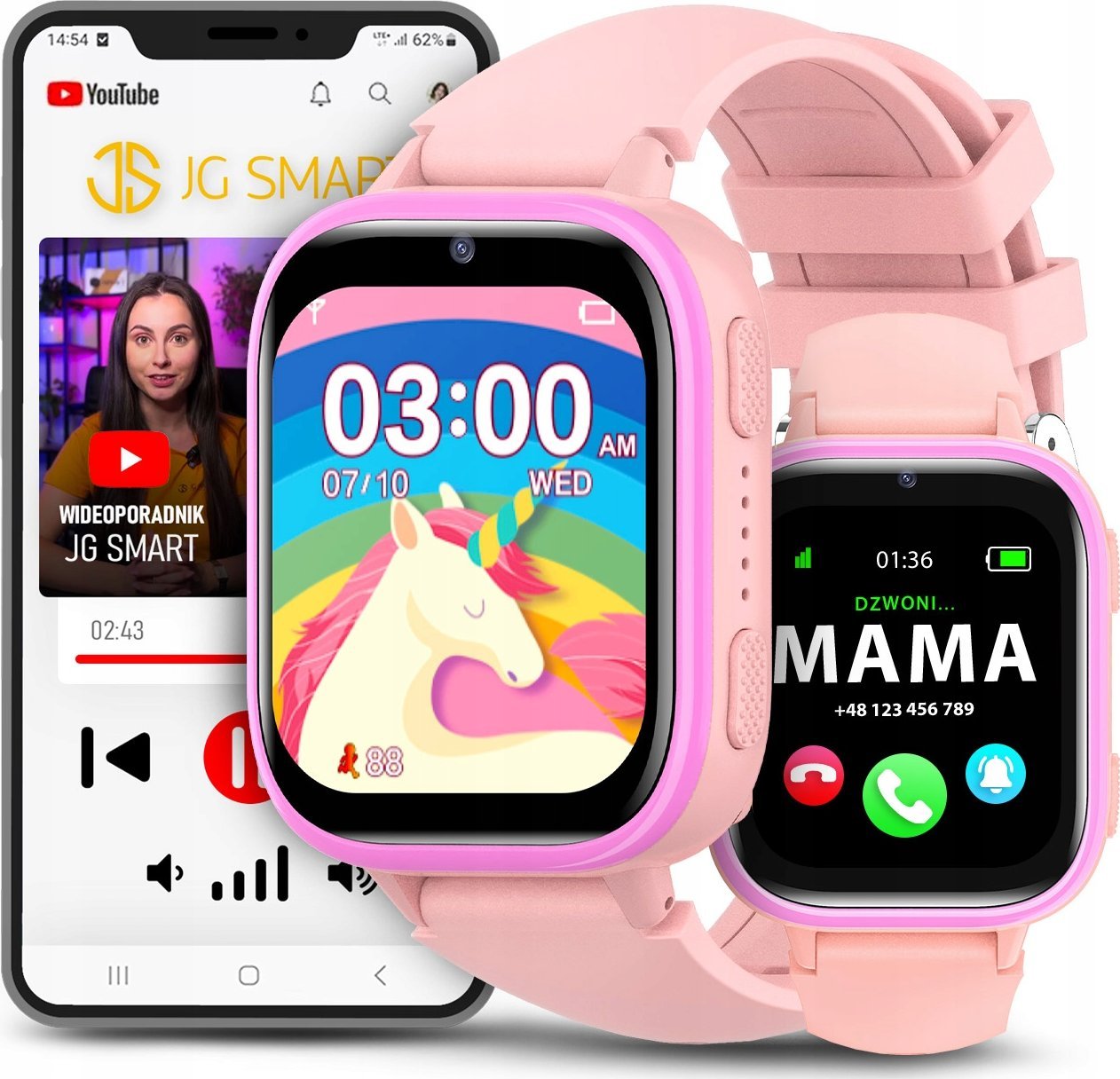 Smartwatch JG Smart dla Dziecka