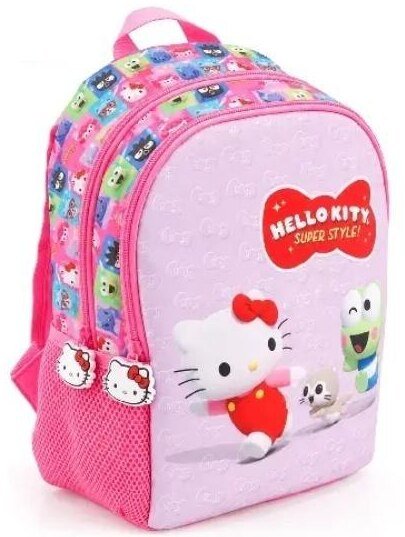 HelloKitty Plecak 3D Hello Kitty 29x24x10cm EDUKAMP (8435721040950)