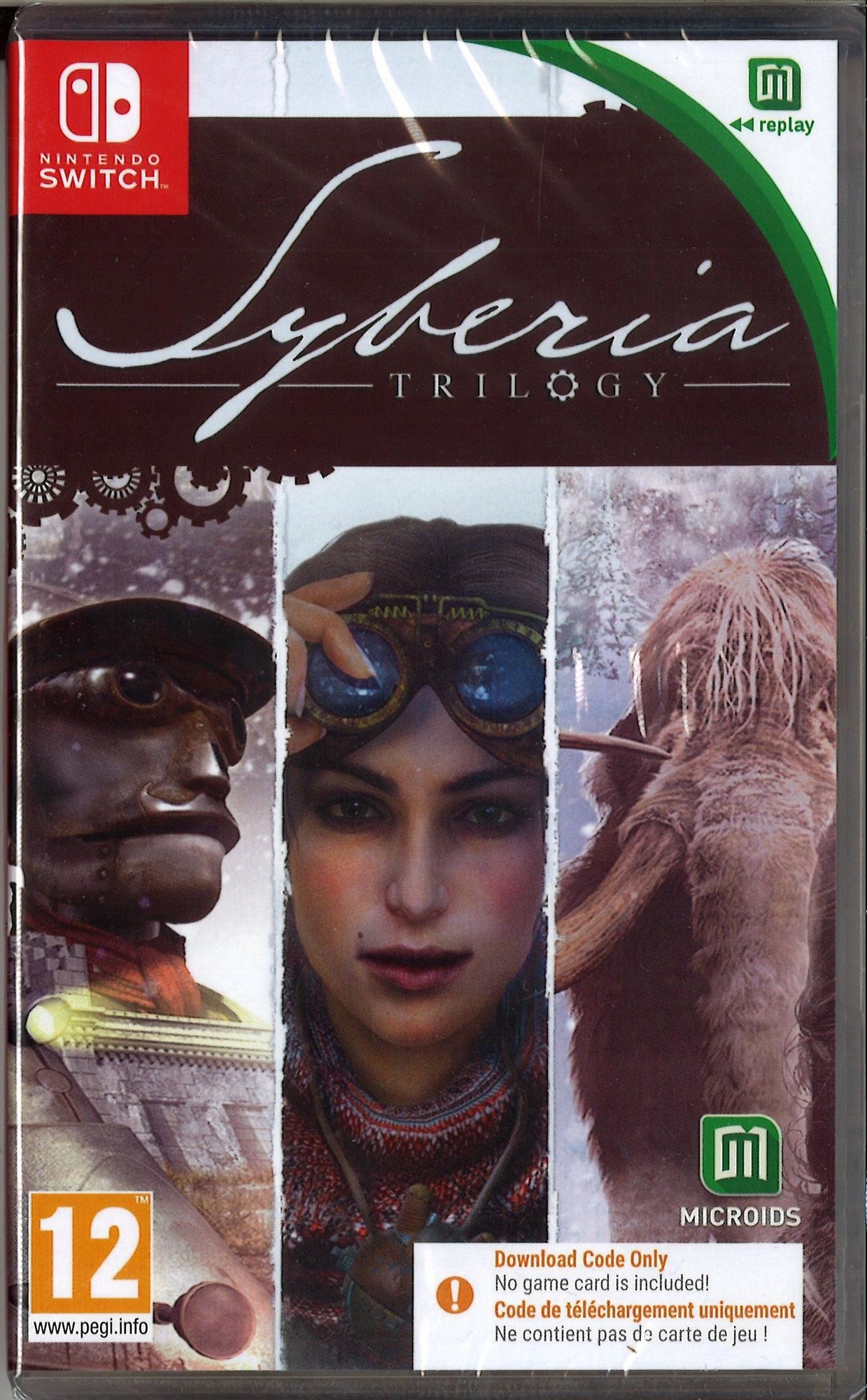 Syberia Trilogy kod w pudełku (NS)