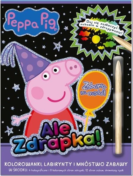 Media Service Zawada Wydrapywanka MSZ Świnka Peppa- Ale zdrapka