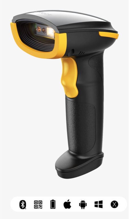 Inateck Barcodescanner 501S black Wi-Fi 6 Bluetooth 5.0