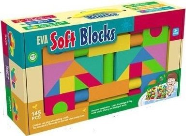 Klocki piankowe 145szt
