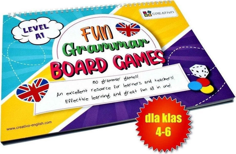 Creativo Fun Grammar Board Games Level A1 CREATIVO