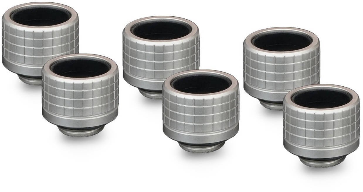 Thermal Grizzly DeltaMate Złączka kompresyjna, Mosiądz - Gloss Nickel, HT16 (TG-DM-FIT-0302)