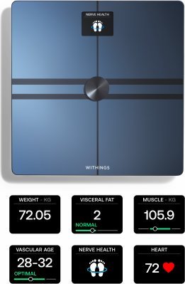 Waga łazienkowa Withings Withings Body Comp Czarny (WBS12-Black-All-Inter)