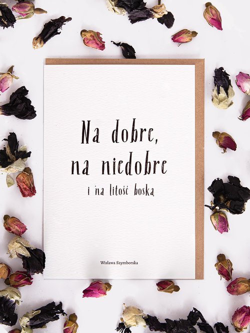 Nadwyraz.com Karnet - Na dobre, na niedobre i na litość boską