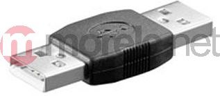 Adapter USB Delock USB-A - USB-A Czarny (65011)