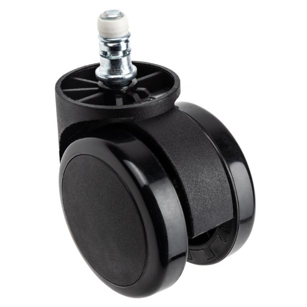 Noblechairs Kółka do podłóg twardych V2 - 60mm NBLACWHL002