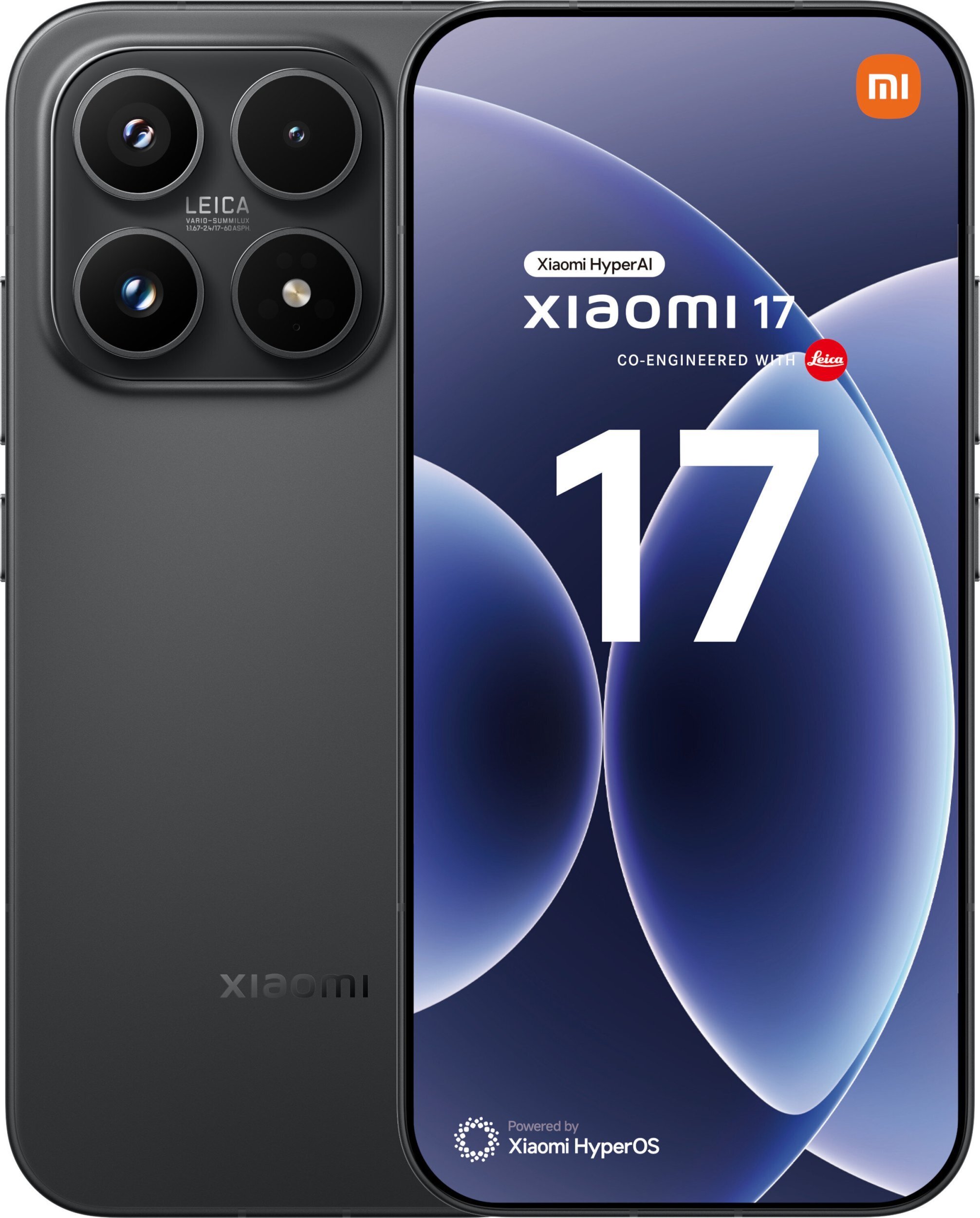 Smartfon Xiaomi 17 5G 12/256GB Czarny Niebieski (72952)