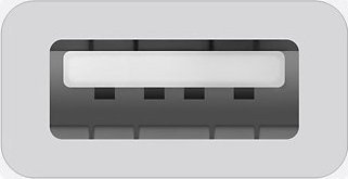 Adapter USB Co2 USB-A - Lightning Biały