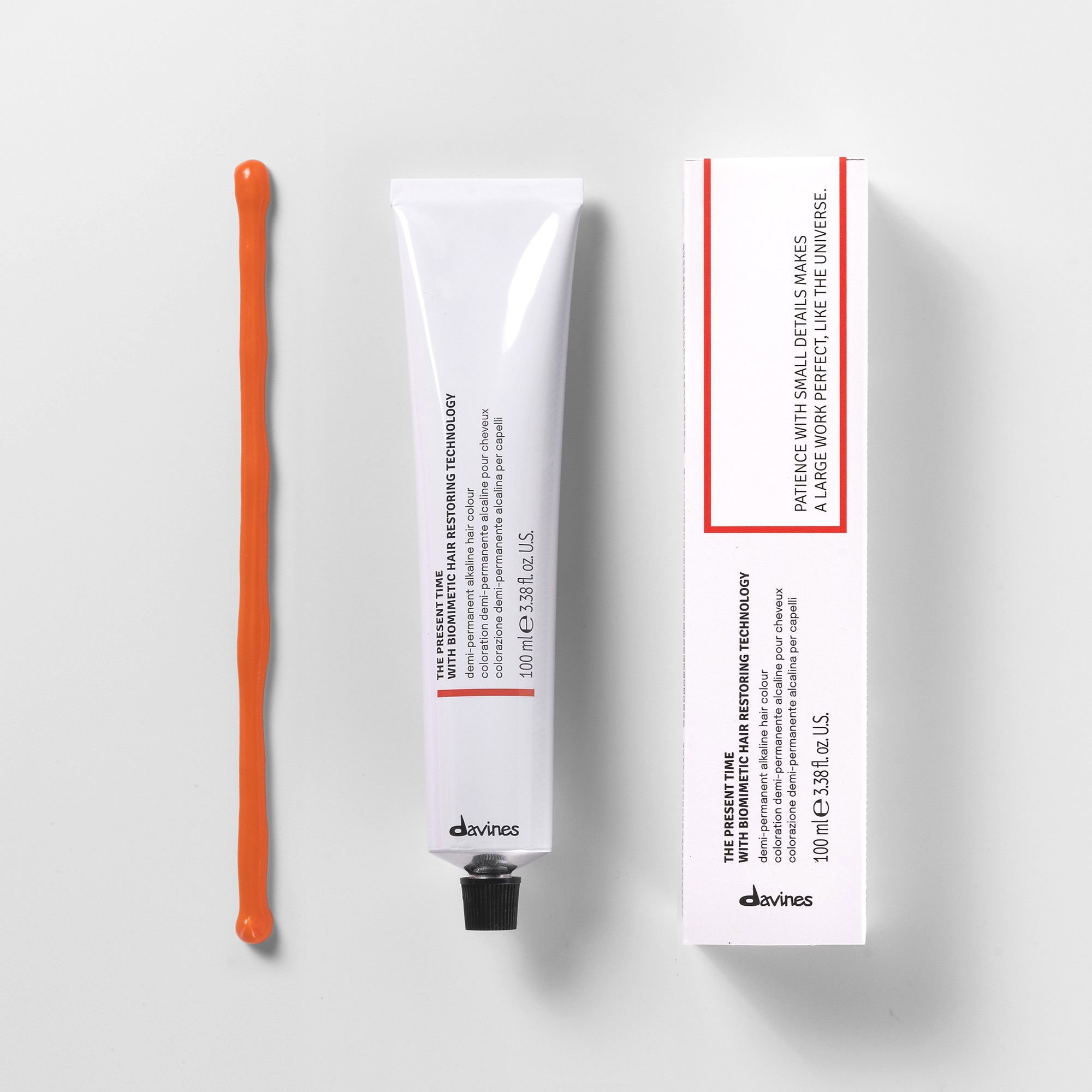 Davines, The Present Time, Demi-Permanent Hair Dye, 5.46 , 100 ml For Women