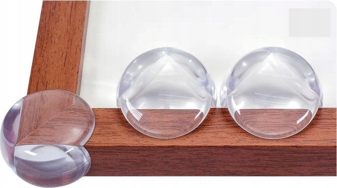 Narożnik ochronny silikonowy - 4 sztuki