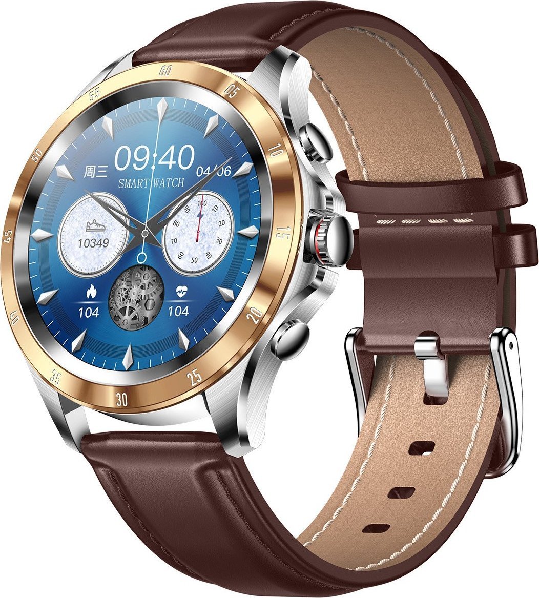 Фото - Смарт годинник HAGEN Smartwatch  HC28.111.333 Brązowy 