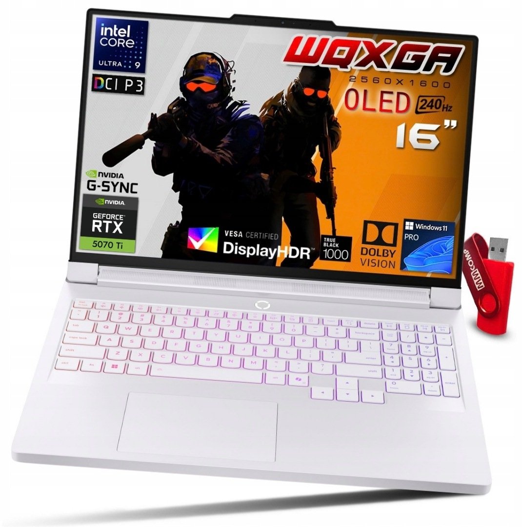 Lenovo Legion Pro 7 16IAX10H Ultra 9 / 32 GB / 4 TB / RTX 5070 Ti / OLED (83F5CTO1WW)