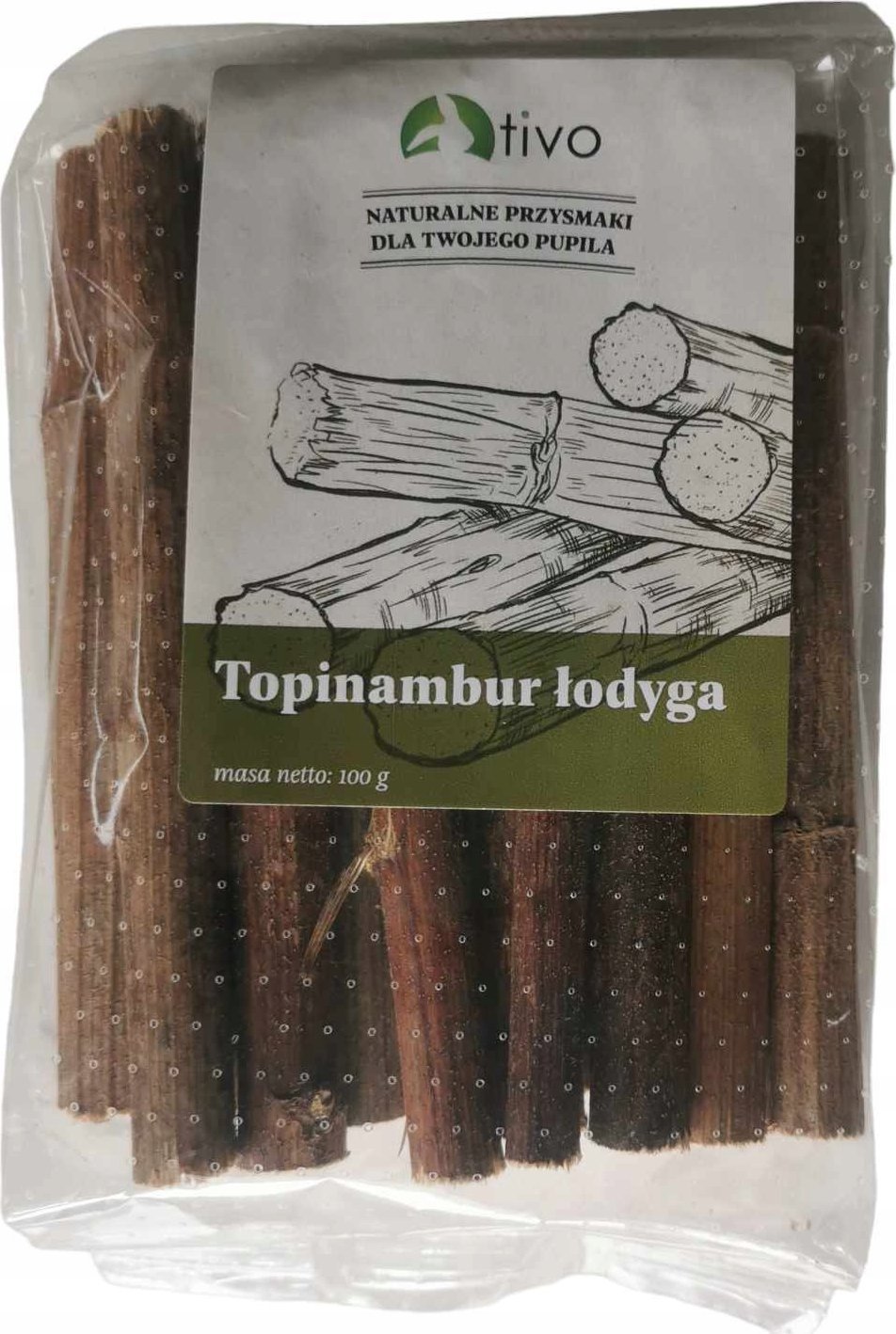 Tivo GRYZAK GAŁĄZKI TOPINAMBURU 100g